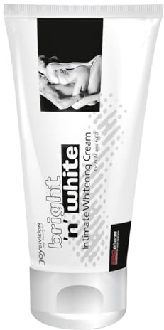 JOYDIVISION EROpharm – bright'n'white Intimate Whitening Creme, 100 ml Aufhellungscreme Für Den sensiblen Intimbereich mit Aloe Vera