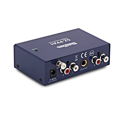 SubZero Preamplificador de fono para tocadiscos con salida de jack estéreo