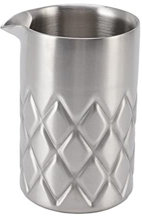 TOPINCN Cocktail-Rührglas, Edelstahl-Rührglas, Cocktail-Shaker, Doppelwandiger Barkeeper, DIY-Werkzeuge, Weinmixer, Dicker Getränke-Rührbecher für die Hausbar