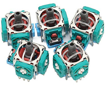 3D Joystick Analog Stick, 5Pcs Replacement Joystick Game Controller Analog Stick Module for PS5 Game Controller
