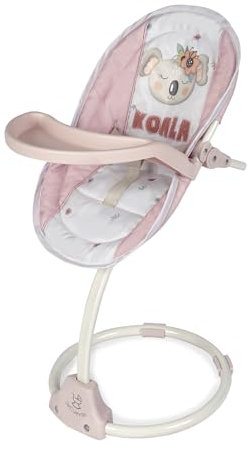 DE CUEVAS TOYS Chaise Haute Balançoire 3x1 pour Poupées Koala DeCuevas 51579