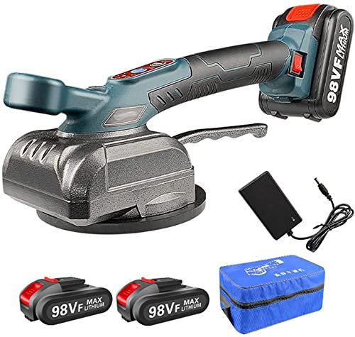 CAFIEDR Piastrellista, Martello Vibrante per Piastrelle in Gomma | Portata della Ventosa in Alluminio 100 kg | per facilitare la Posa delle Piastrelle e dei Rivestimenti