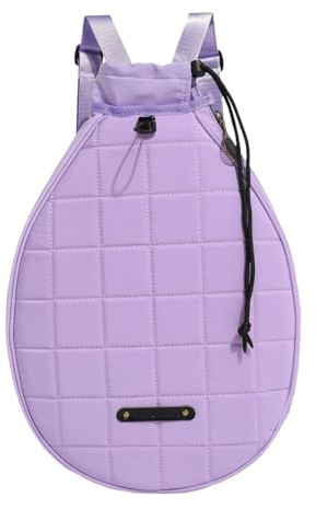 rockible Sac à Dos de Tennis, Housse de Raquette de Tennis, Sac à bandoulière de Tennis, Sac de Raquette de Tennis, Violet