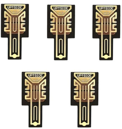 Sarini Paquet de 5 Autocollants amplificateur de Signal de téléphone Portable pour Une réception améliorée, amplificateur de Signal de téléphone Portable pour navires,Voitures et Plus Encore