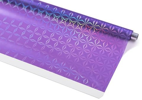 probath Tenda da doccia di ricambio semi-cassetta, 16 motivi, 7 misure, facile da cambiare (laser viola, 60 x 240 cm)