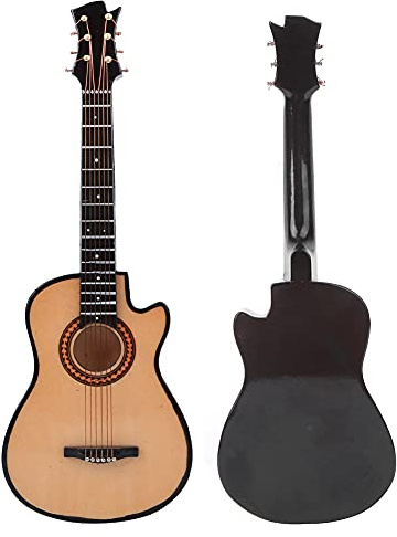 Akustisk Gitarr, Ature Acoustic Al Guitar Model Trägitarr Desktop Decoration Gifts (20 cm)