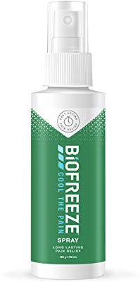 Biofreeze Cooling Relief 118 ml - Fast Acting, Long Lasting Cold Therapy for Muscle, Joint, Back Pain & Fever - Quick Comfort Freeze Solution