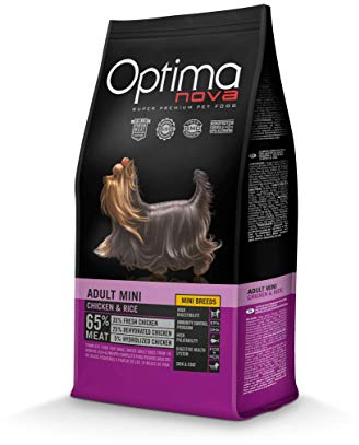 Optima Nova - Foder för små vuxna hundar mini kyckling och ris