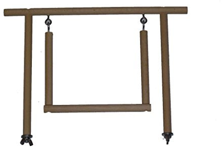 pipano Vogelschaukel Dachschaukel Ø 12 mm für Vogelkäfig, Schaukel, Wellensittich, DV12