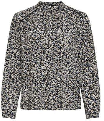 Only Onlnew Mallory L/S Blusa AOP Wvn Noos, Cielo Notturno/AOP:Anne Ditsy Flower, 46