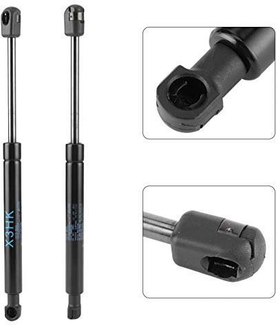 284mm Supporti cofano anteriore-Duokon Coppia di ammortizzatori di supporto pressurizzati a gas per ammortizzatori anteriori 51233400352 Adatto per X3/E83 2004-2010 (acciaio inossidabile)