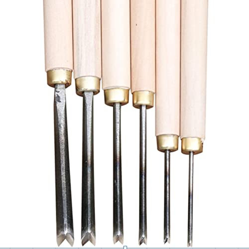 0,1-0,8 cm V tipo Exposedness triangolo scalpello lavorazione del legno scalpelli mano legno intaglio coltelli per intaglio strumenti vuoti (1pc) 2mm