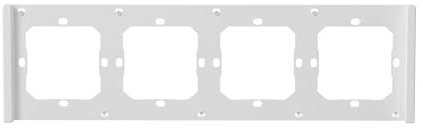 SONOFF Interruttore intelligente da parete a 4 marce, telaio bianco per SONOFF M5 80/80 W, tipo intelligente interruttore della luce