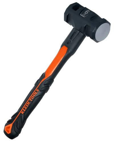 Klein Tools H80626EP 6-Pound Sledge Hammer with Fiberglass Handle, Small Sledge Hammer, Demolition Tools, Heavy-Duty for Construction