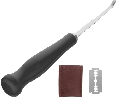 DEARMAMY Cuchillo para Pan con Mango Ergonómico Cortador de Masa Resistente para Repostería Herramienta de Corte Preciso y Fácil Limpieza para Uso Doméstico y Profesional