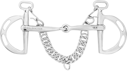 WALDHAUSEN Springkandare, einfach gebr, EST S:16mm, B:13,5cm