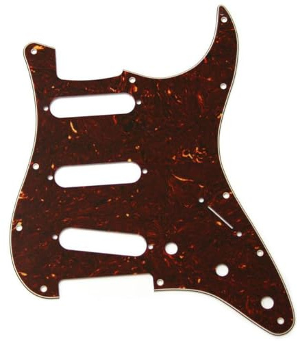 Fender Stratocaster Pickguard Tortoiseshell 11 Hole
