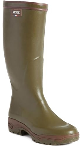 Aigle Parcours 2, Botas de Agua Unisex adulto, Verde Kaki, 50 EU