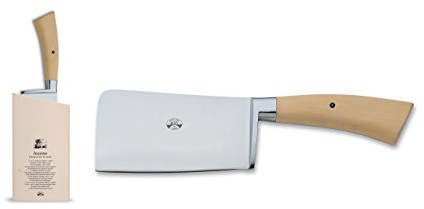 Coltellerie Berti Insieme - Hacha de cocina forjada (patentada) y soporte magnético