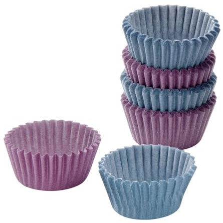 Zenker 100 Pralinenförmchen, Papier, mehrfarbig, 3.5 x 2.7 x 2 cm, 100-Einheiten