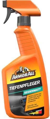 ARMOR ALL Kunststoff-Tiefenpfleger seidenmatt 500 ml für Vinyl, Gummi, behandeltes Leder, versiegeltes Holz u.v.m.