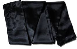 Kung Fu Sashes satin sash or belts (black)