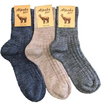 DAC calze corte Donna in alpaca – 6 Paia Lady Alpaka – Made in Italy – Taglia Unica Donna