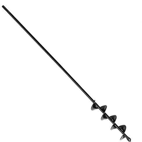 taladro jardin broca Ø50mm Longitud 600mm jardin espiral taladro broca jardin espiral barrenas brocas para jardin broca sinfín broca de taladro jardin taladro barrena barrena hoyadora taladro espiral