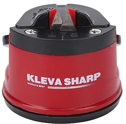 TMISHION Electric Knife Sharpener, Suction Cup Knife Sharpener with Tungsten Steel Blades, Safe and Easy to Use, Quick and Efficient