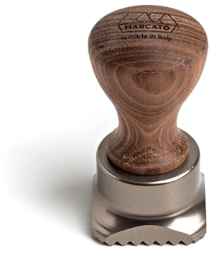 Marcato Timbro per ravioli, design quadrato, 6,3 cm, champagne