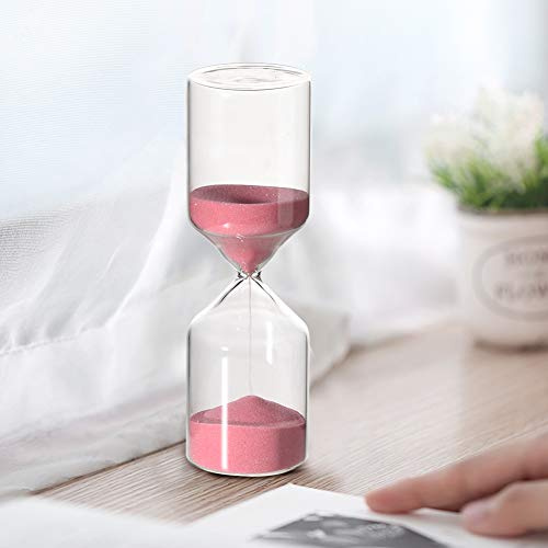 30 minuters timglas timer sandklocka timer sand timer klocka heminredning skrivbordsprydnad kök timer timglas timer (roseate)