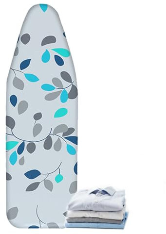 UPKHZF Copriasse da Stiro da Cotone 90x30cm/100x34cm/110x34cm/120x38cm Copri ASSE da Stiro Telo Universale per Ferri A Vapore Tappetino da Stiro di Ricambio Fantasie Assortite