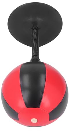 Sxhlseller Pelota de Boxeo de Escritorio Portátil, Ansiolítico, Alivio del Estrés, Saco de Boxeo de Oficina para Hombres, Mujeres, Niños, Mejora la Concentración, Plástico Duradero + PU