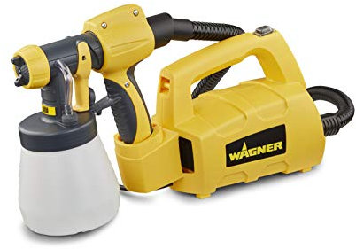 WAGNER Pulverizador de pintura Outdoor Paint Sprayer para barnices y esmaltes en el interior y exterior, 5 m²-9 min, envase 800 ml, 460 W