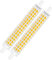 EXTRASTAR R7S LED Nicht dimmbare 8W 118mm LED Birne mit doppeltem linearem Effekt 3000K entspricht 64W, 800LM 2 Stück (Packung mit 1) Warmweiß