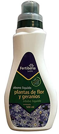 Fertiberia Abono Líquido Especial para Flores y GERANIOS, 1 Litro