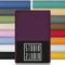 STUDIO Spannbettlaken 180x200cm - 200x200cm, Made in Green/EU, 100% Baumwolle, Markenqualität, Bettlaken Spannbetttuch Jersey 180x200-200x200 - Violett
