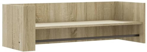 vidaXL Vägghylla sonoma-ek 100x35x30,5 cm konstruerat trä, väggförvaring, kubhylla, bokhylla, förvaringshylla, kubhyllor, bokhyllor, svävande hylla
