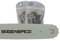 Sägenspezi Guide de 45cm .325 72 maillons 1,5mm et 2 chaînes à gouge semi-carrée pour Husqvarna 346