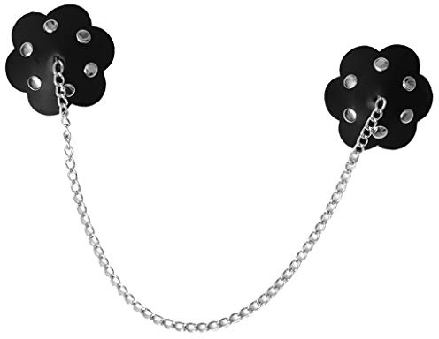Réutilisable Silicone Charm Adhesive Pasties Bra avec Chaîne en Métal
