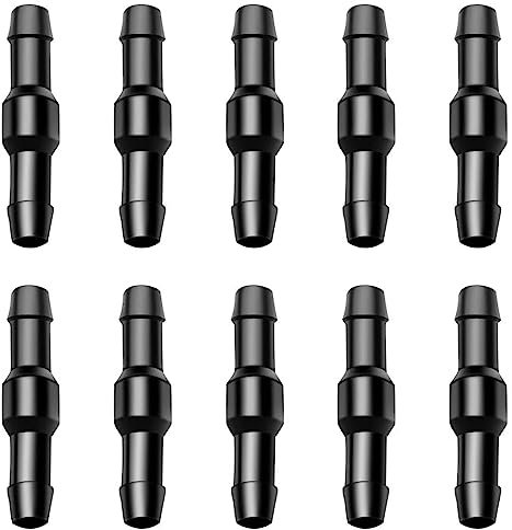 Connecteur Raccord Droit 3mm - Raccord tuyau lave glace pour Air Carburant Eau Vide