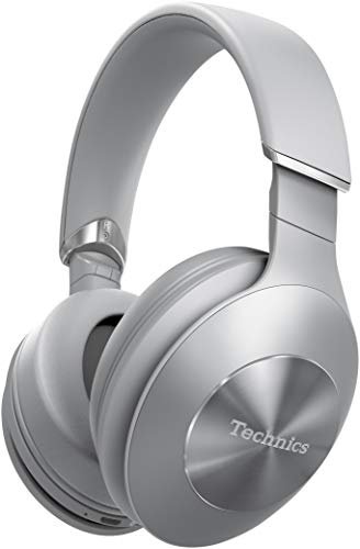 Technics EAH-F70N Noise Cancelling Bluetooth Premium Kopfhörer (High Resolution, Tragesensor, 20h Akku, Quick-Charge) silber