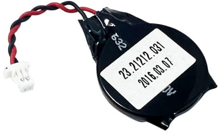 CMOS Battery CR2032 for HP Envy 17-J 15-J M6-N 15-Q M7-J,Pavilion 13-U M3-U 11-U 15-AS 14-AM, EliteBook 8460w 8460P 8470p,Probook 6465b 6470B 640 645 650 655 G1 G2 G3/for Dell Latitude 3300 3580