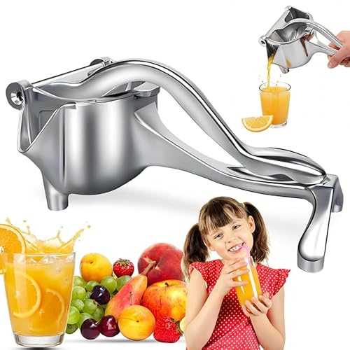 Exprimidor Manual De Limón, Exprimidor Para Cítricos, Exprimidor De Jugo Para LimóN/Naranja/Granada/Fresa, Regalos Para Cocina, Bar
