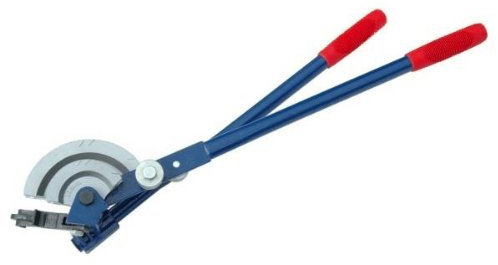 Neilsen CT0238 Pipe Bender - Heavy Gauge Steel Former, Compatible with 15mm and 22mm Pipes, Bench-Mounted or Vice-Clamped