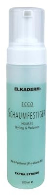 Ecco Schaumfestiger 200ml - Elkaderm Mousse - Haarstyling-Mousse