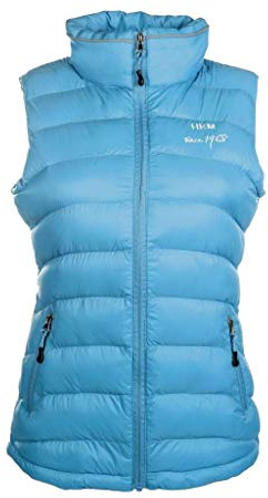 HKM Girls Reitweste-Extra Light Weste, Azur, 152