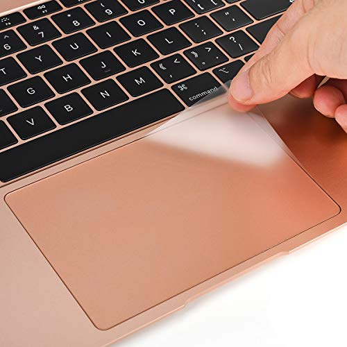 [2 st] Styrplatteskydd för 2020 MacBook Air 13 tum A2337 (M1) A2179 A1932 Touch Pad skydd repskydd anti-vatten för 2020 MacBook Air 13,3-tums A2179 A1932 med Touch ID laptoptillbehör, klar