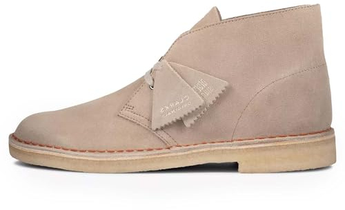 Clarks ORIGINALS Desert Boot, Stivali Donna, Sand Suede, 39 EU, Scamosciato Sabbia, 39 EU