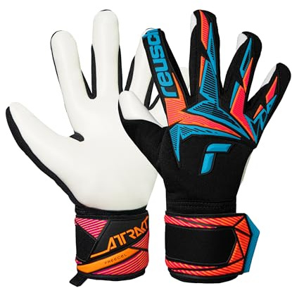 Reusch Gants de Gardien de But pour Hommes Adultes | Excellente adhérence, Performances Robustes et Ajustement Parfait | Respirants | pour l'entraînement et Les matchs | Attrakt Freegel Advance